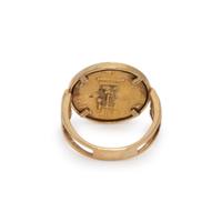 COLLECTION OF YELLOW GOLD BYZANTINE COIN JEWELRY