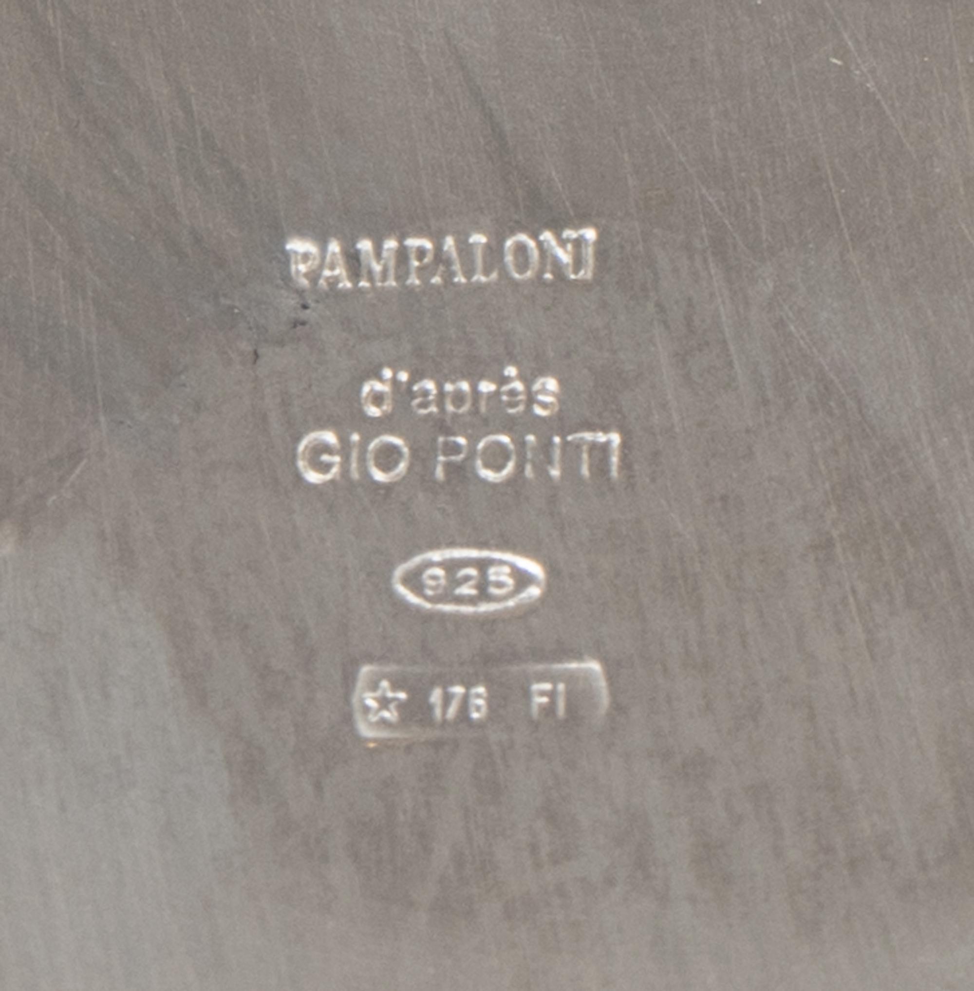An Italian Modernist Silver Tea Set — Gio Ponti, 1950s