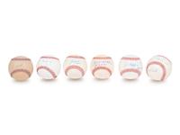 A Group of Six Chicago Cubs Hall of Fame Signed Autograph Baseballs (Beckett Authentication Services BAS Certified),