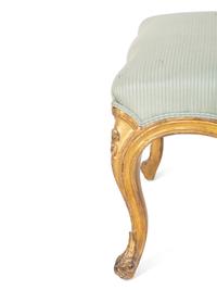 A Louis XV Style Giltwood Tabouret — 19TH CENTURY