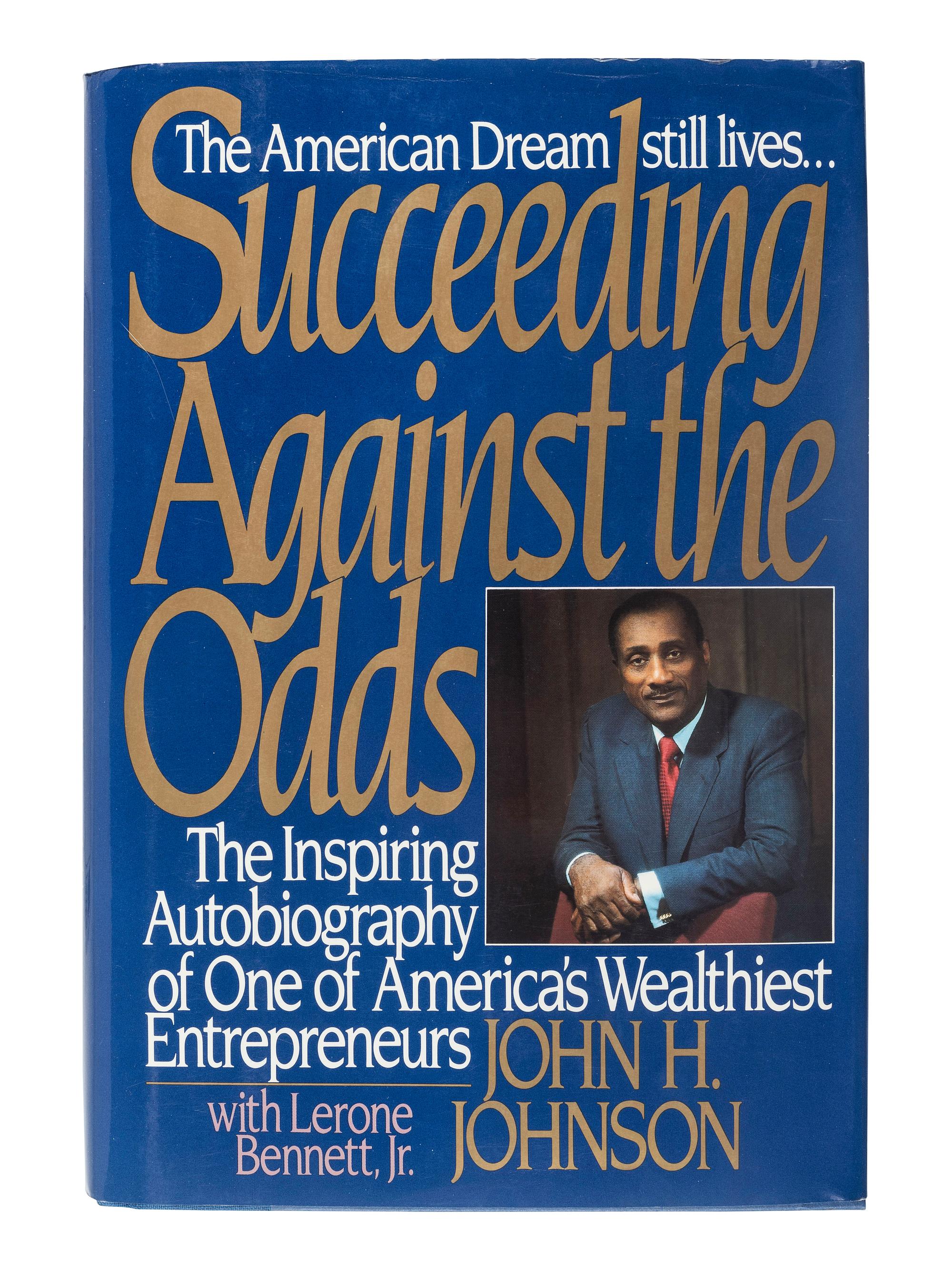 [WYATT, Addie (1924-2012), her copies]. JOHNSON, John H. (1918-2005). Succeeding Against the Odds. New York: Warner Books, 1989. Three copies, INSCRIBED AND SIGNED.