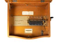 A Regina Style 40 15 1/2 inch Disk Music Box