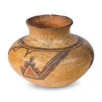 Hopi Polychrome Pottery Jar