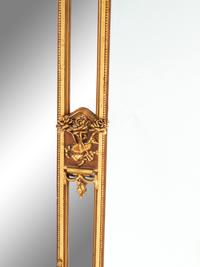 A Pair of Louis XVI Style Gilded Mirrors
