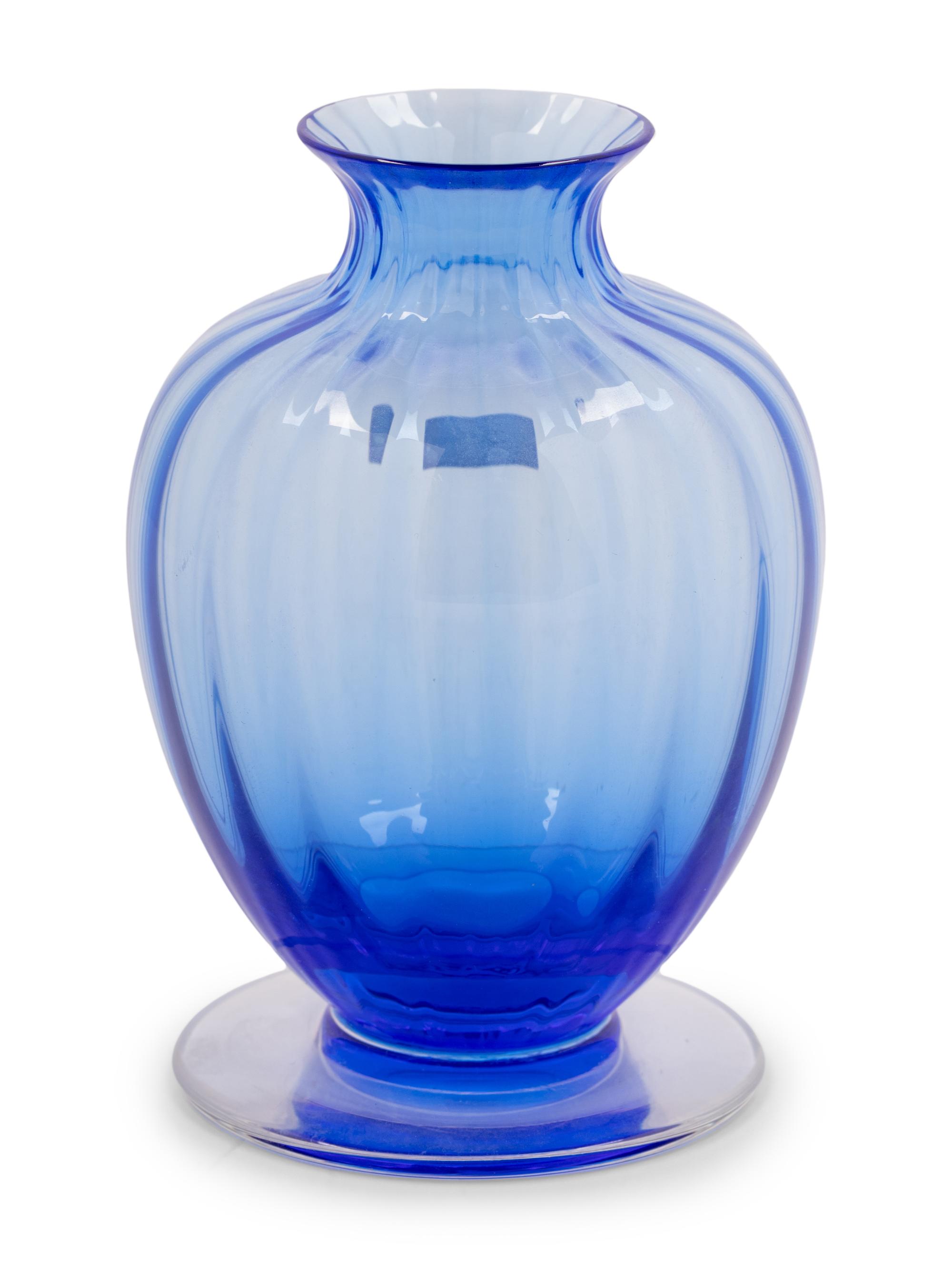 A Baccarat Glass Vase