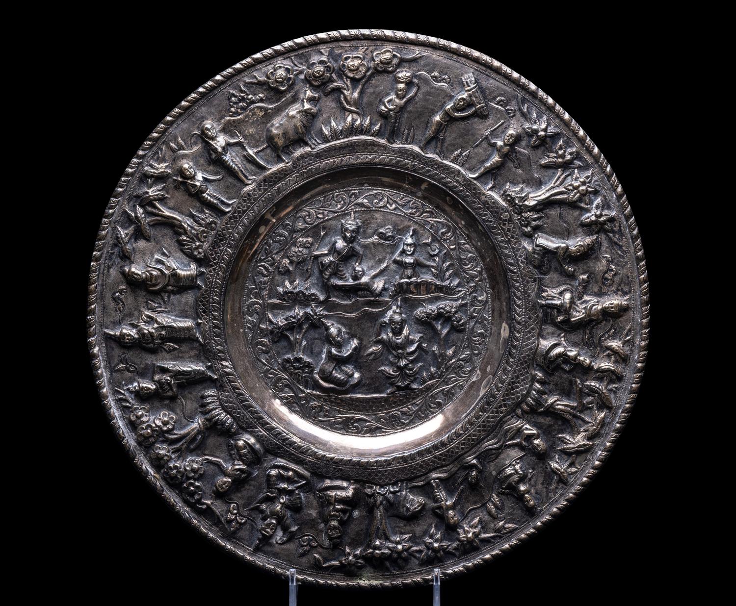 A Southeast Asian Silver Charger