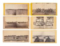 [CIVIL WAR]. A group of 16 scarce and uncommon war views incl. Brady's Execution of a Deserter .