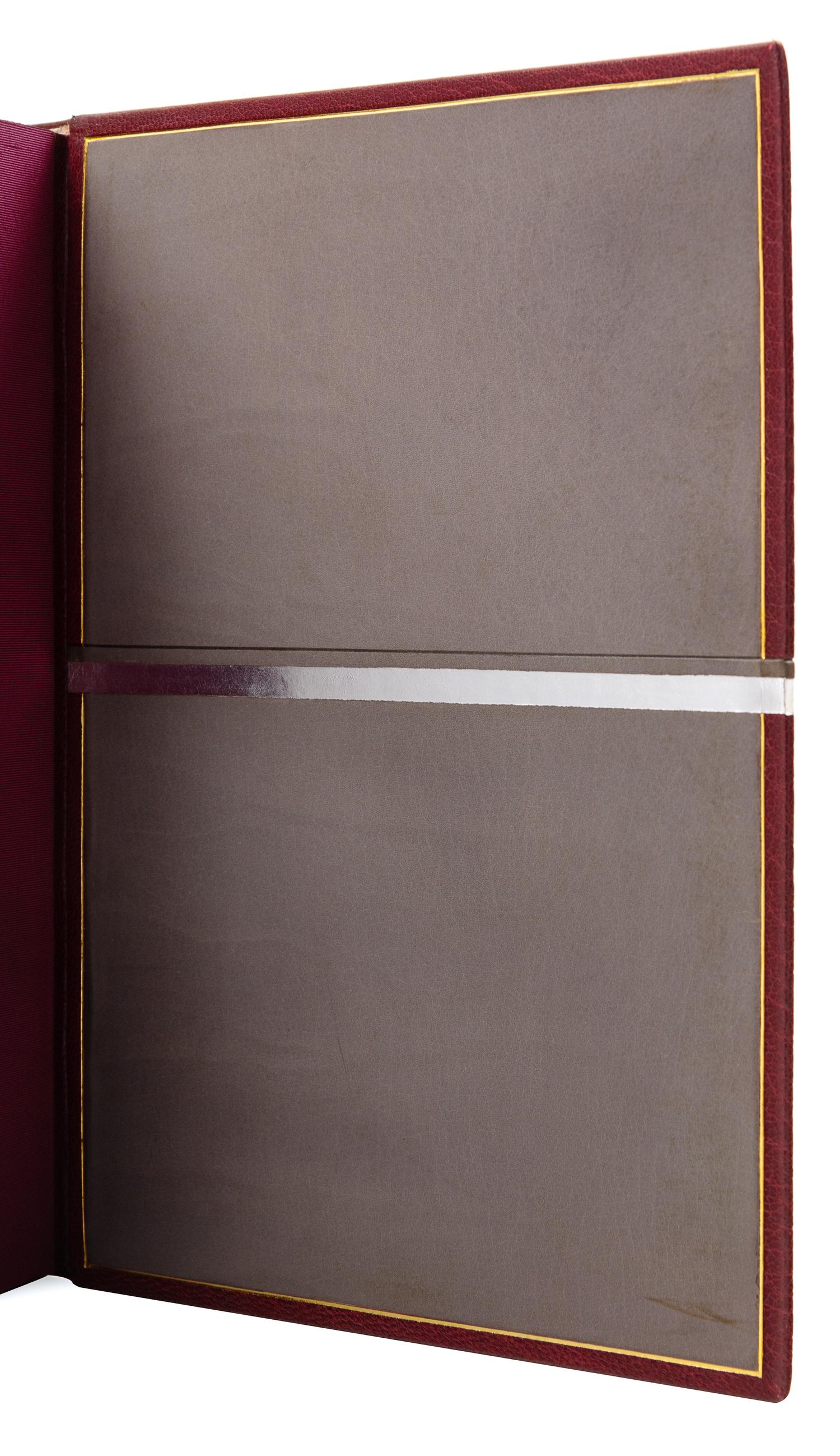 [BINDINGS]. [LÉOTARD, GENEVIÈVE - BINDER]. A group of 2 works in fine Art Deco bindings by Léotard.