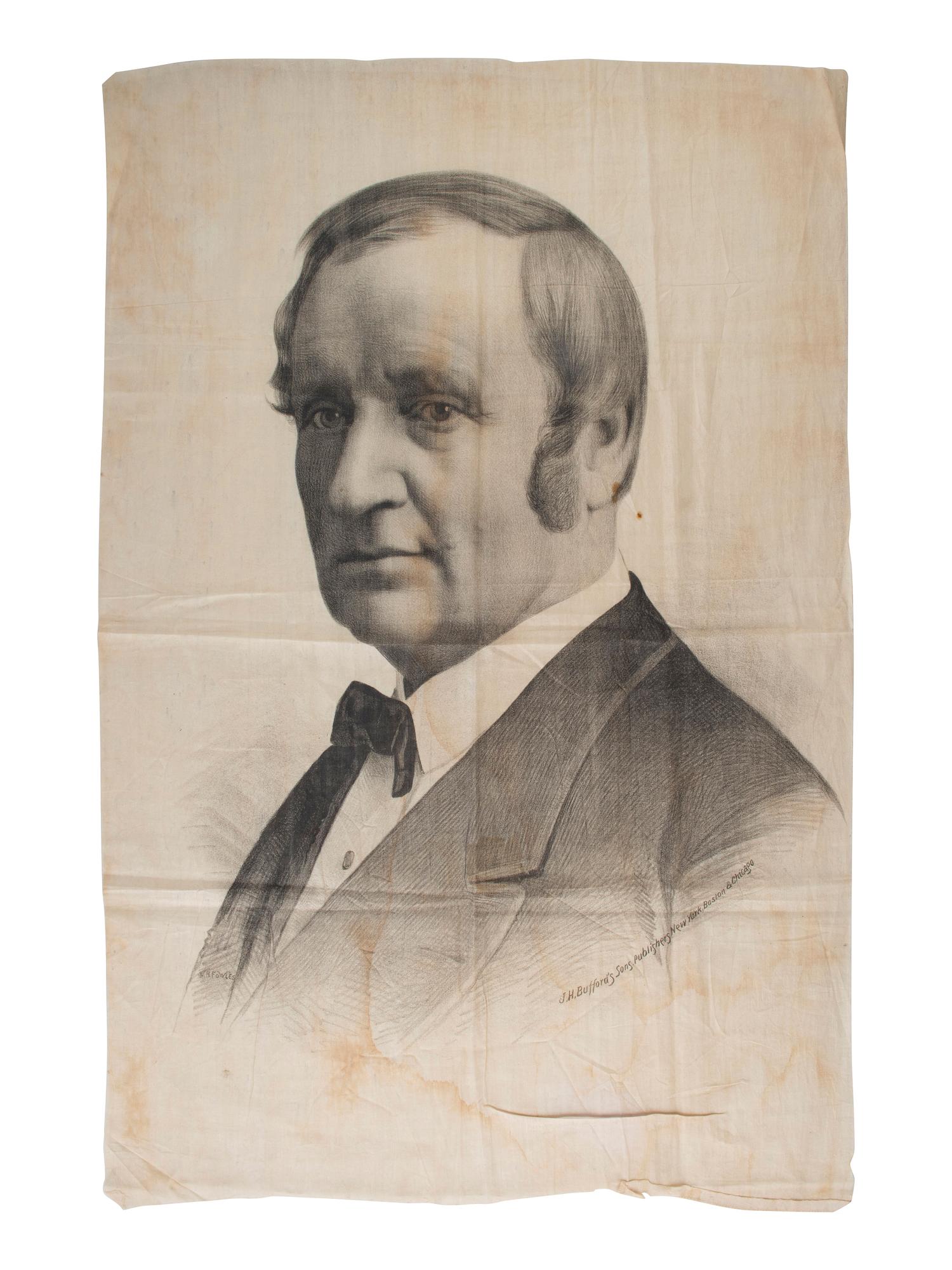 [1888 and 1892 ELECTION]. A group of ephemera related from the 1888 presidential campaigns of Benjamin Harrison and Grover Cleveland, comprising: