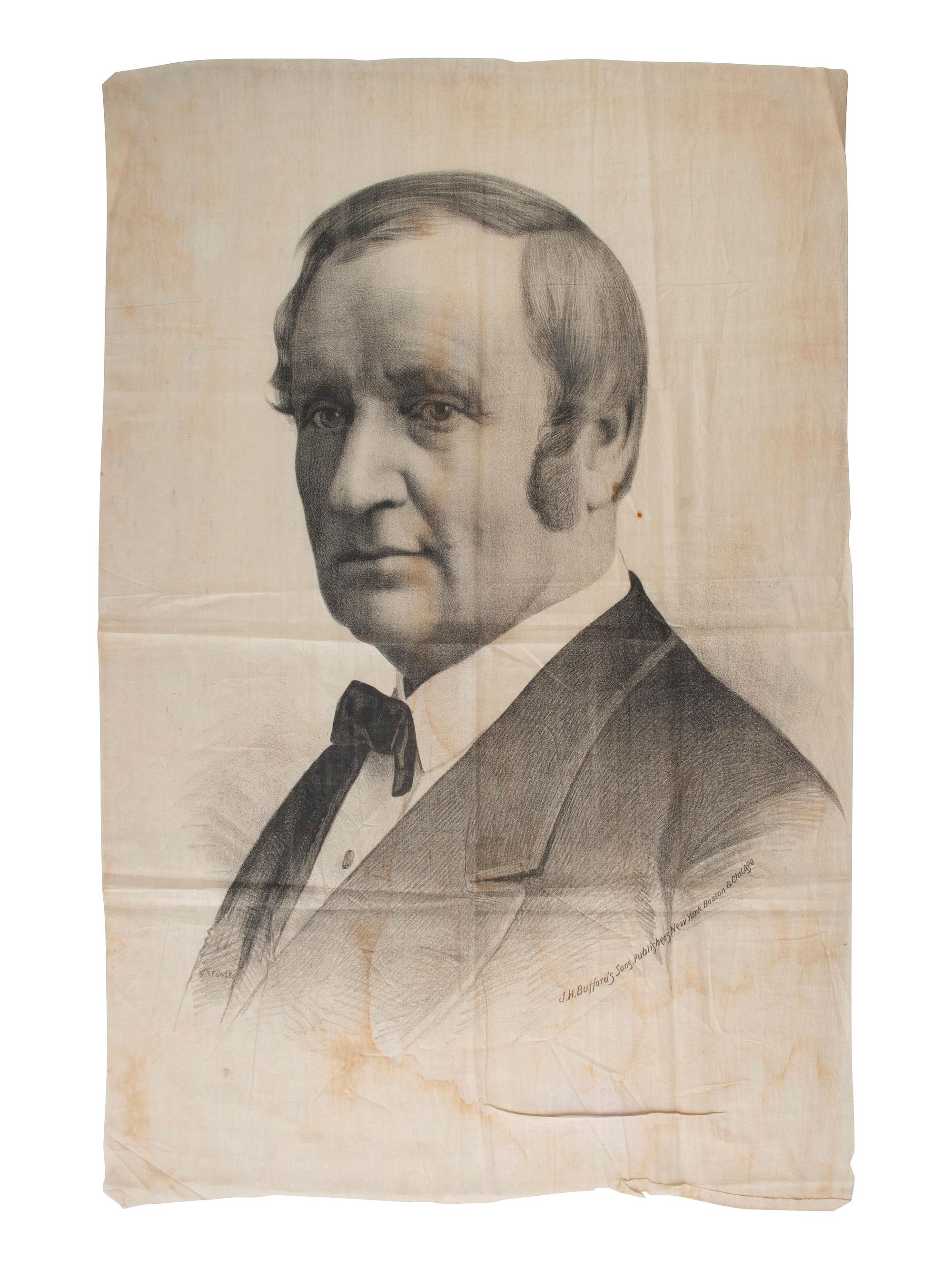 [1888 and 1892 ELECTION]. A group of ephemera related from the 1888 presidential campaigns of Benjamin Harrison and Grover Cleveland, comprising: