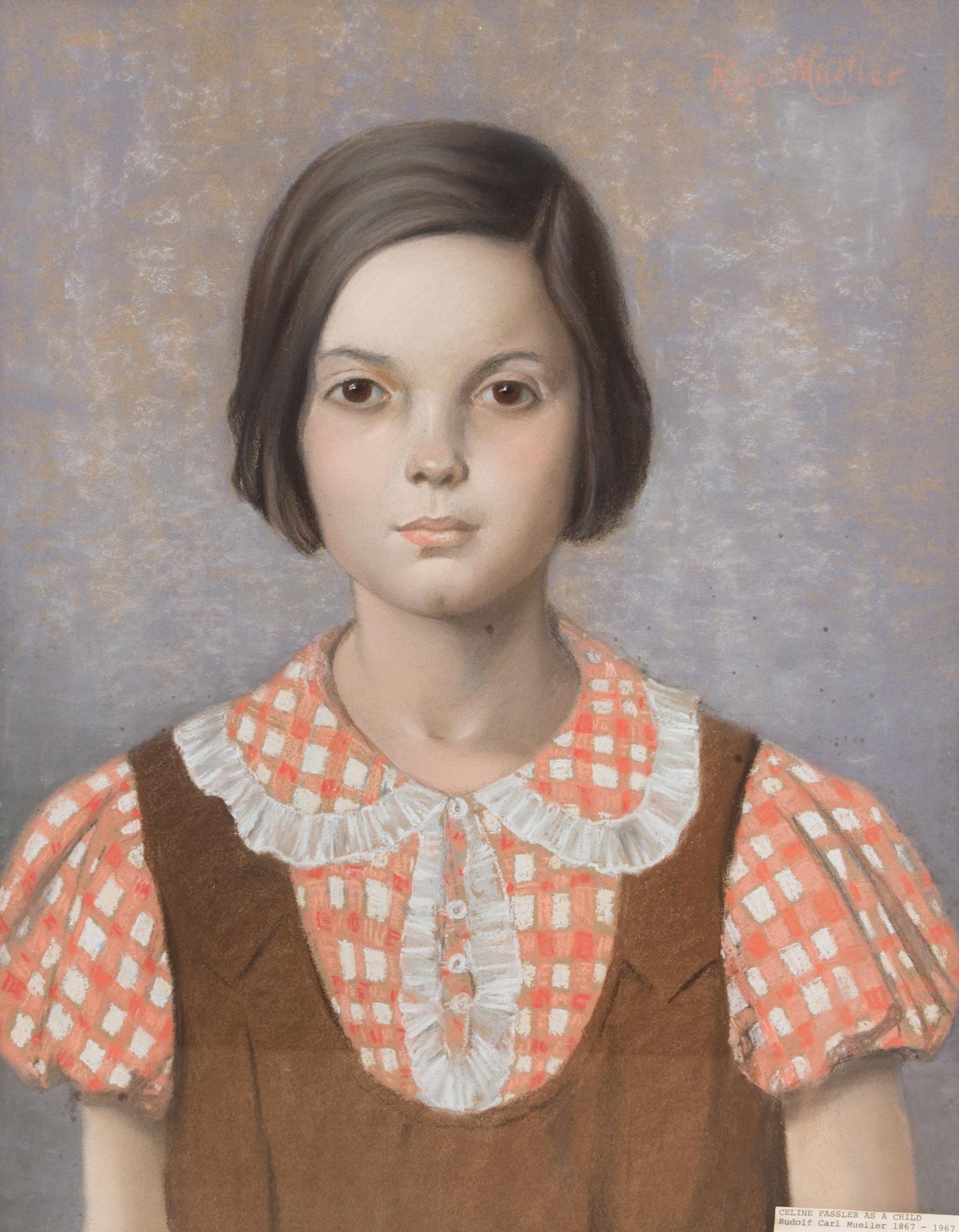 Rudolf Carl Mueller, (German/American, 1867-1967), Celine Fassler