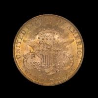 A United States 1889 Liberty Head $20 Gold Coin