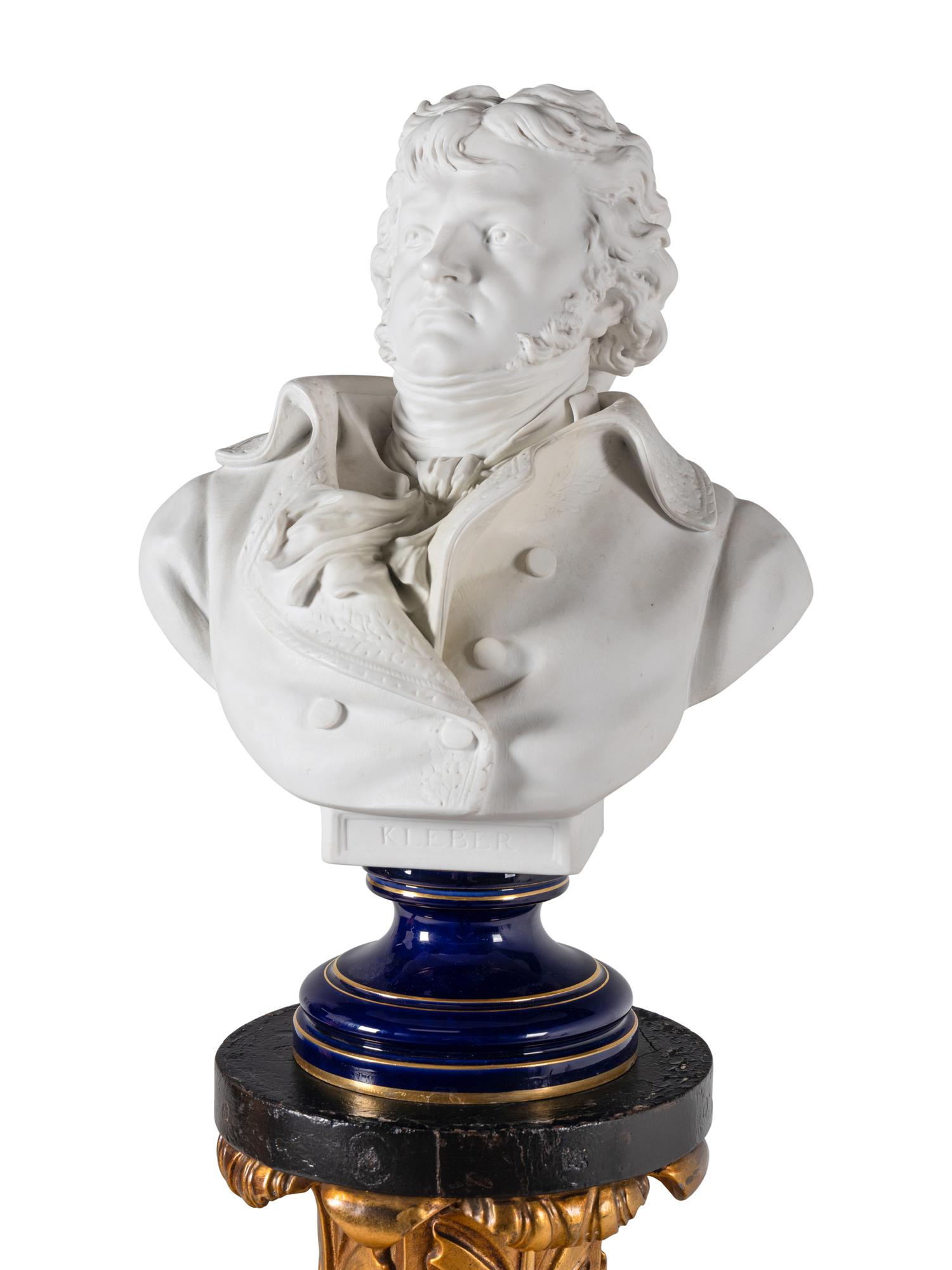 Two Sèvres Bisque Porcelain Busts