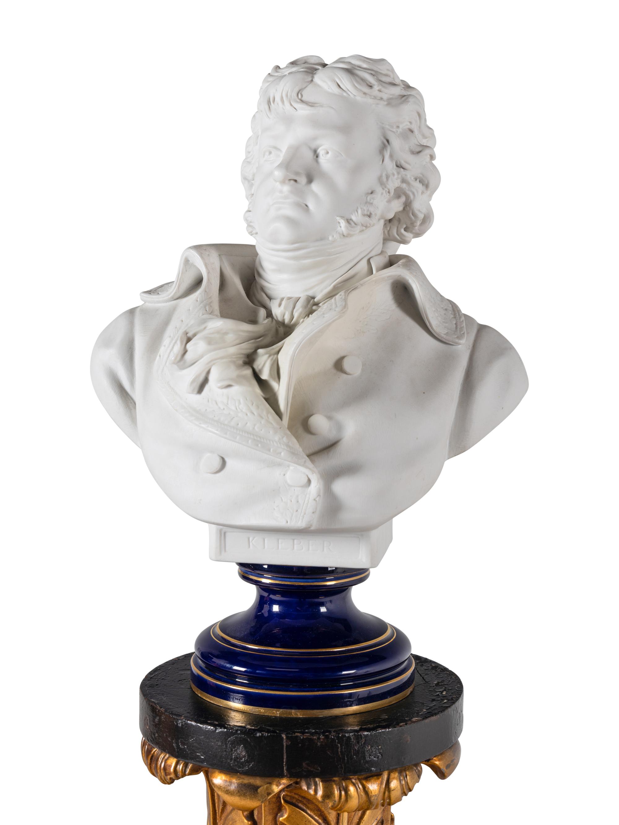 Two Sèvres Bisque Porcelain Busts