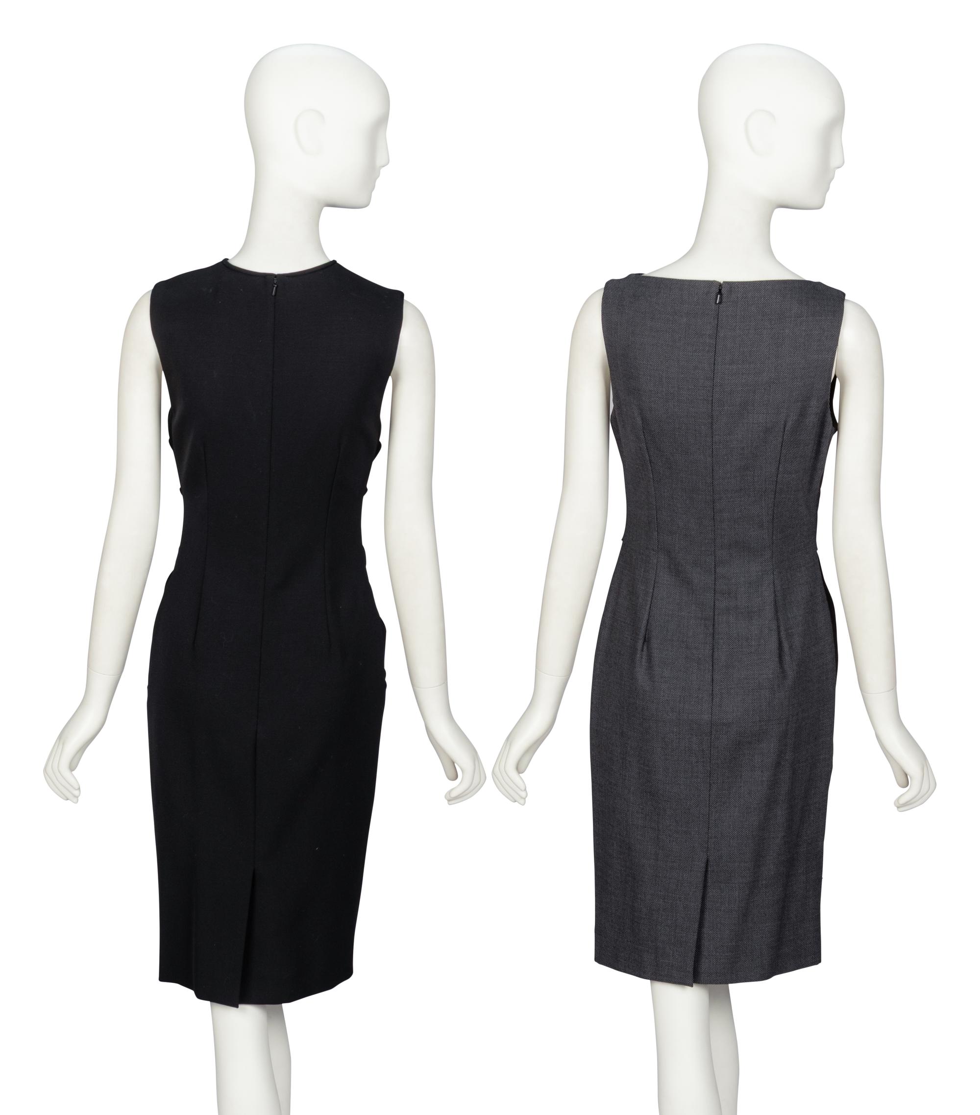 Christian Dior by John Galliano , Two Sleeveless Sheath Dresses