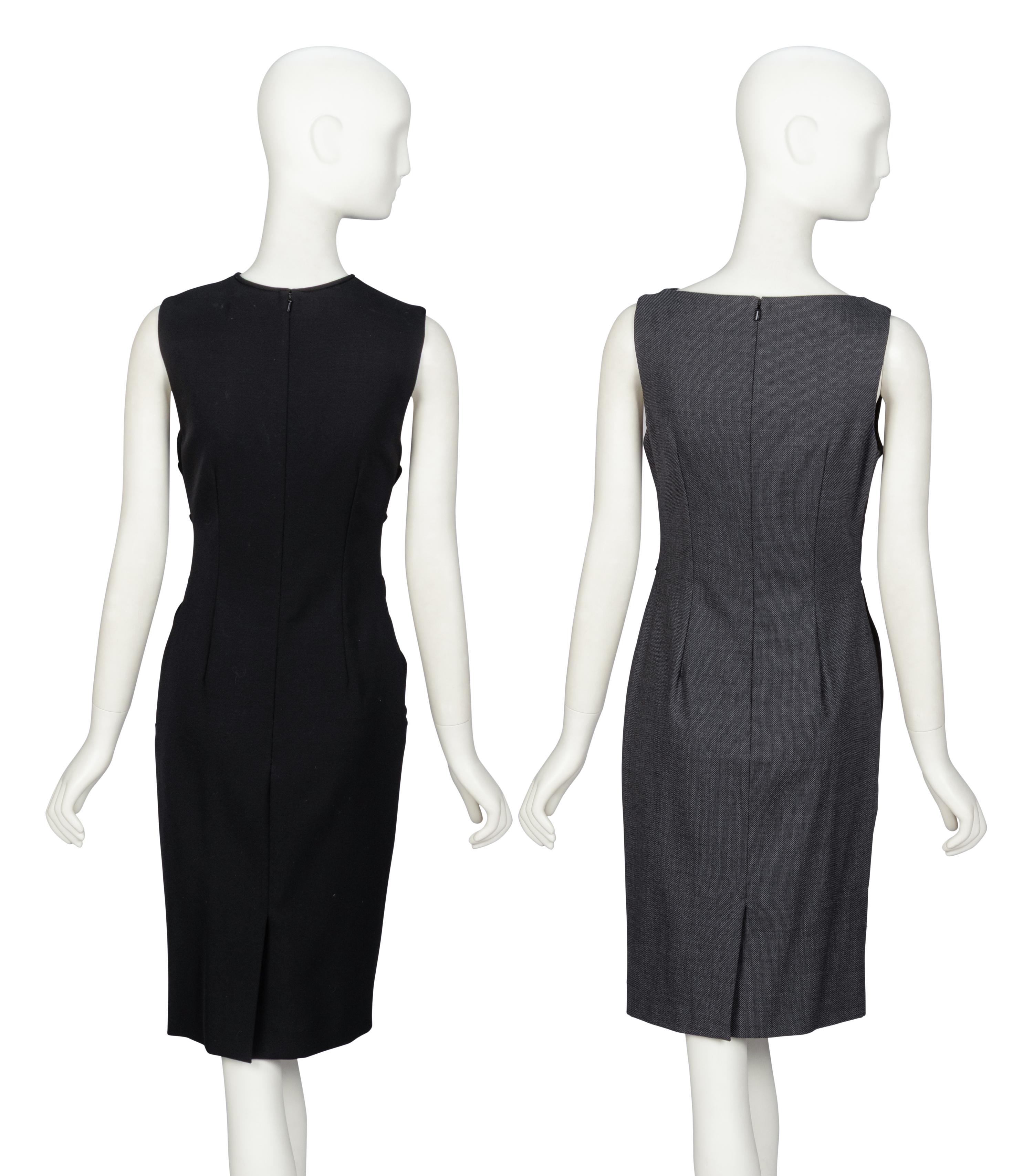 Christian Dior by John Galliano , Two Sleeveless Sheath Dresses