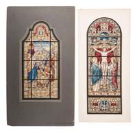 Four Stained Glass Window Designs