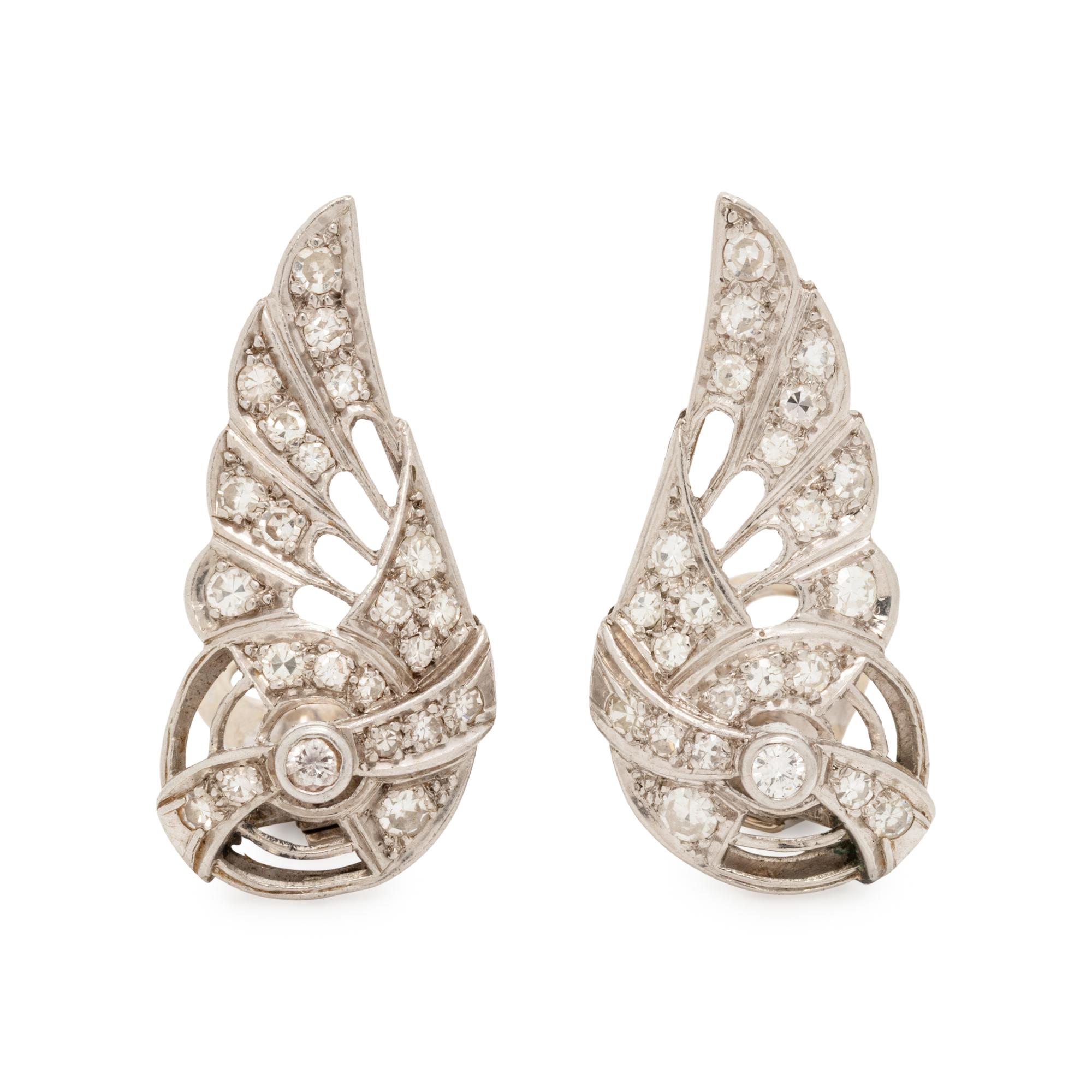 DIAMOND EARCLIPS
