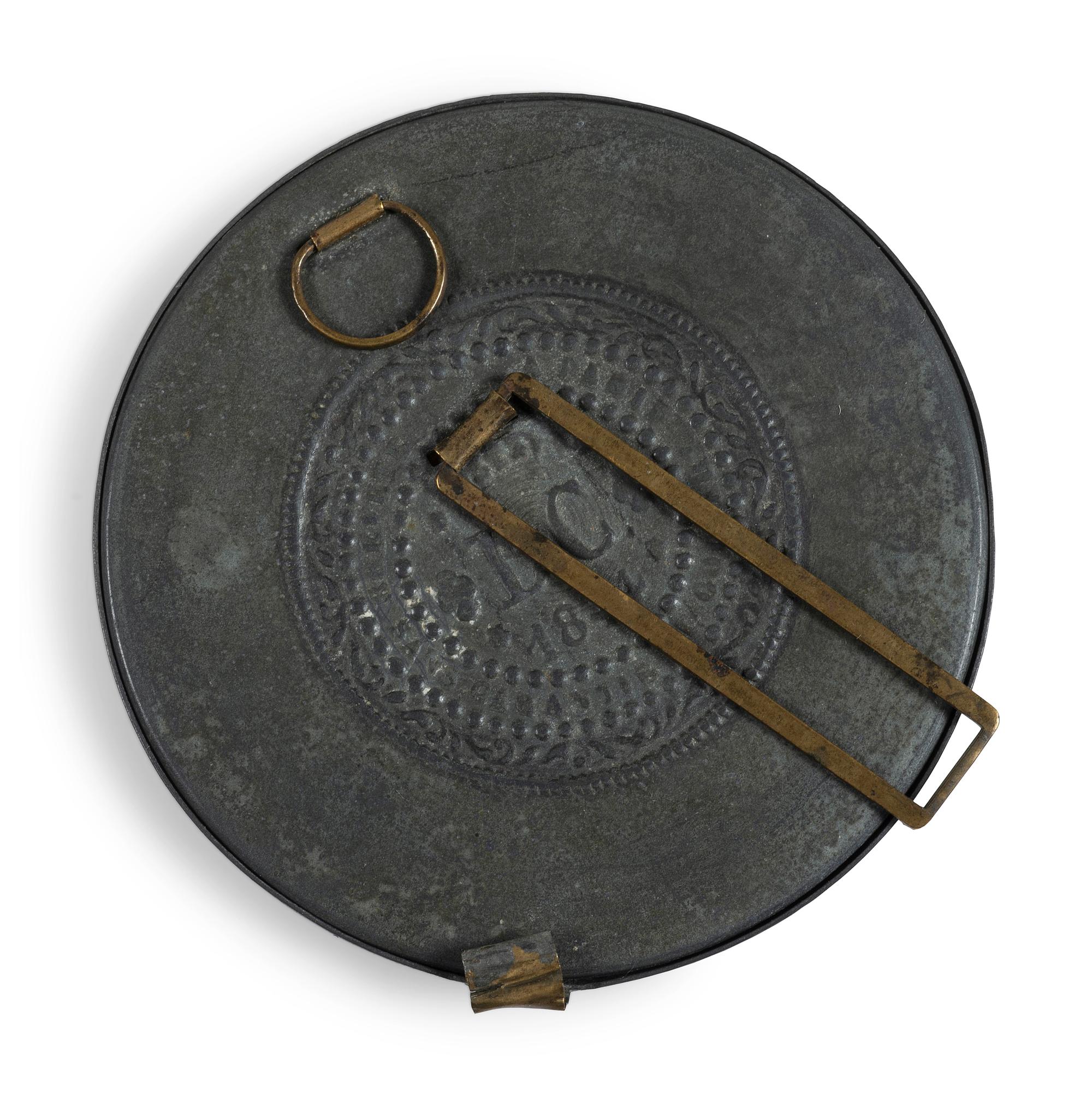 Patriotic eagle and shield mirror. Paris, France: patented 1844.