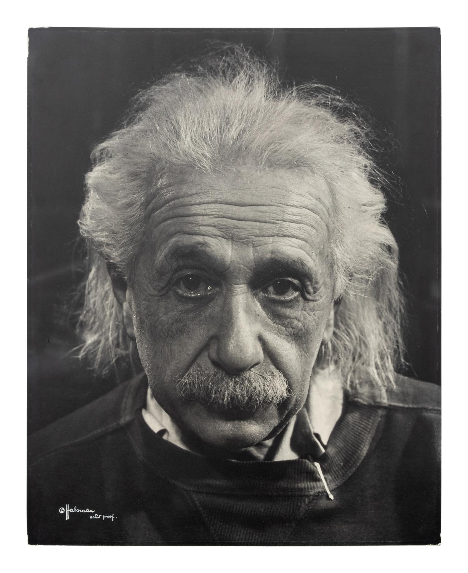 Philippe Halsman (1905-1979) Einstein, 1947