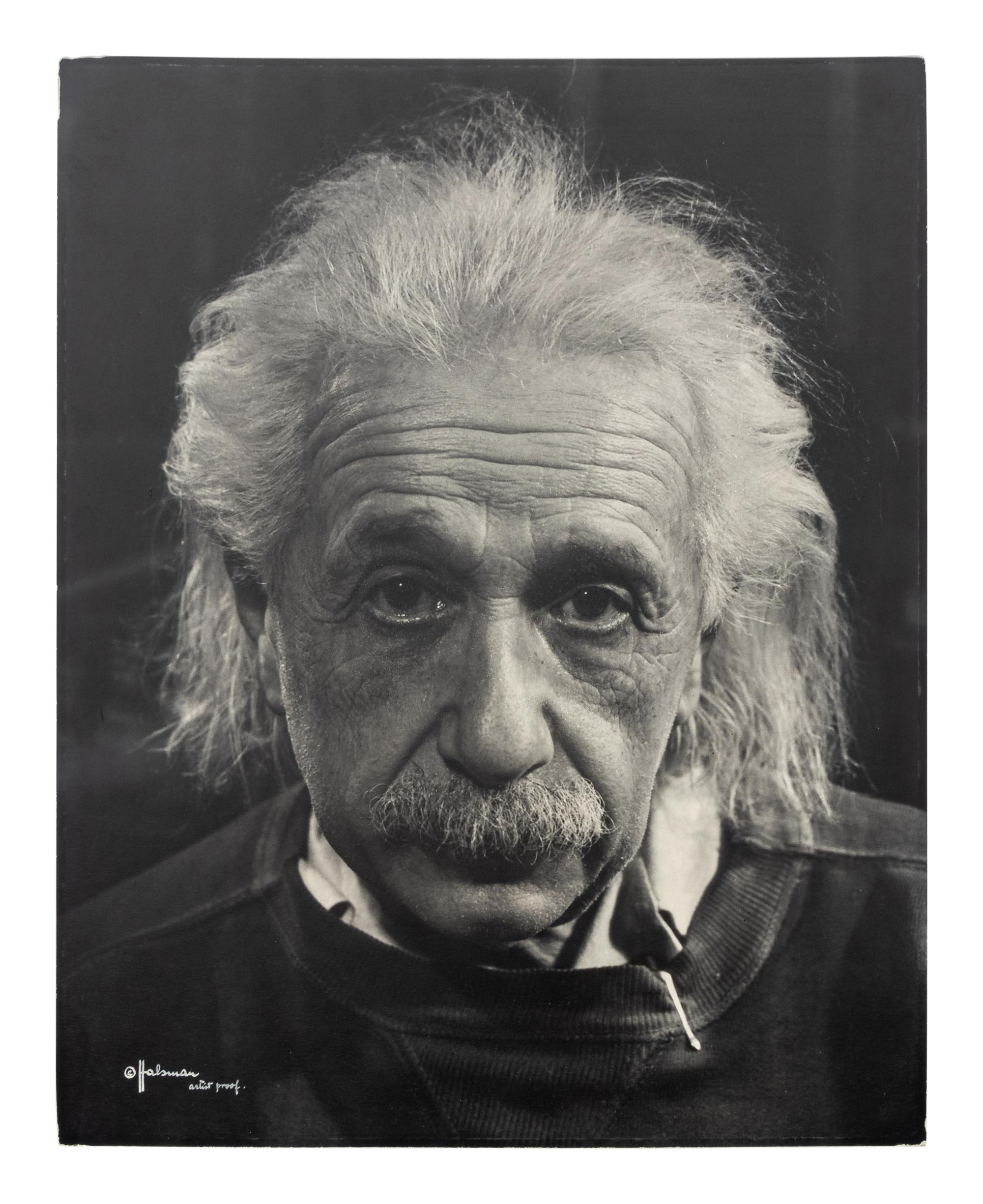 Philippe Halsman (1905-1979) Einstein, 1947