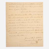 [American Revolution] Greene, Nathanael Autograph Draft Letter, signed