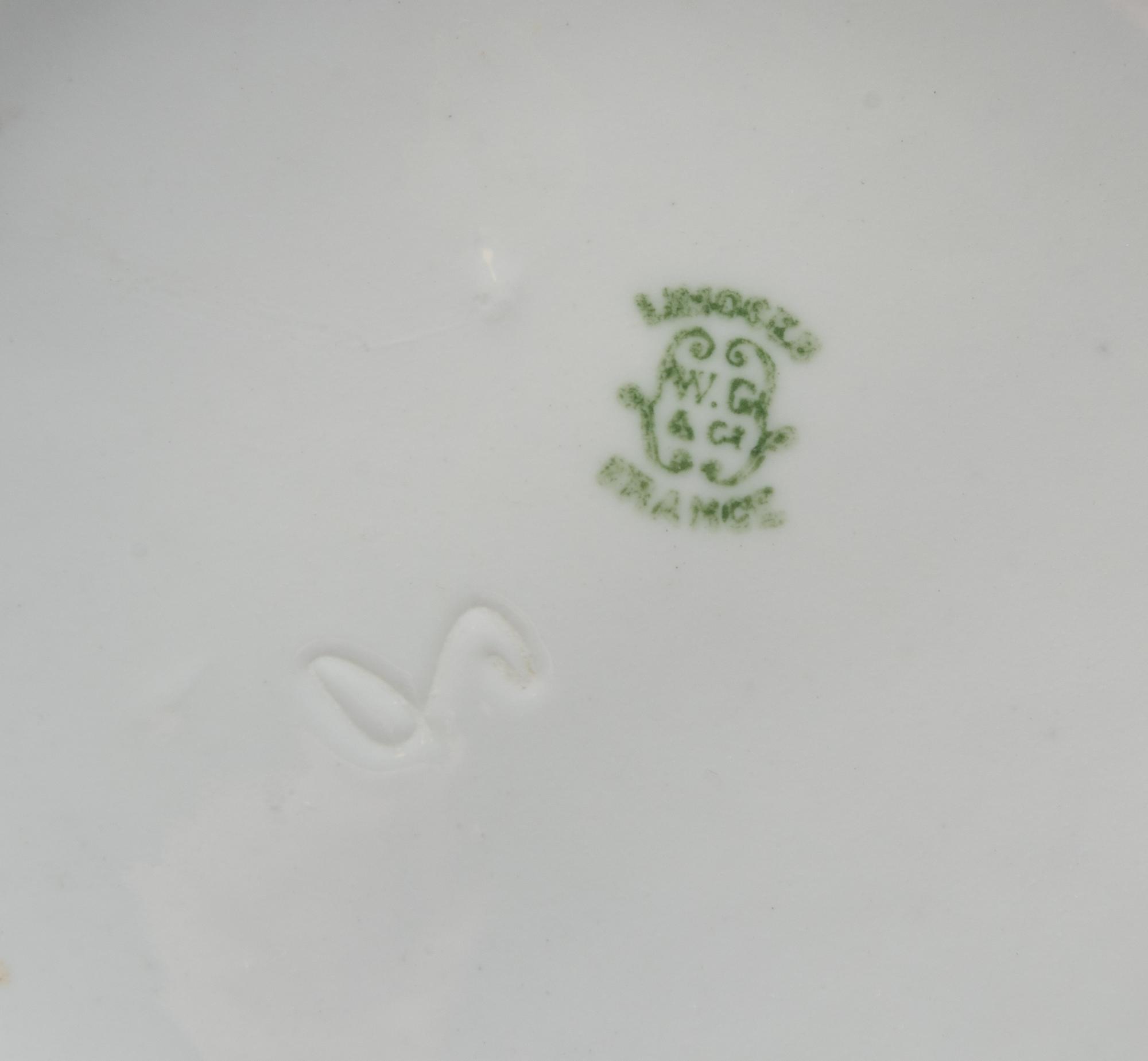 A Limoges Porcelain Pitcher