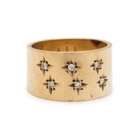 YELLOW GOLD AND DIAMOND RING
