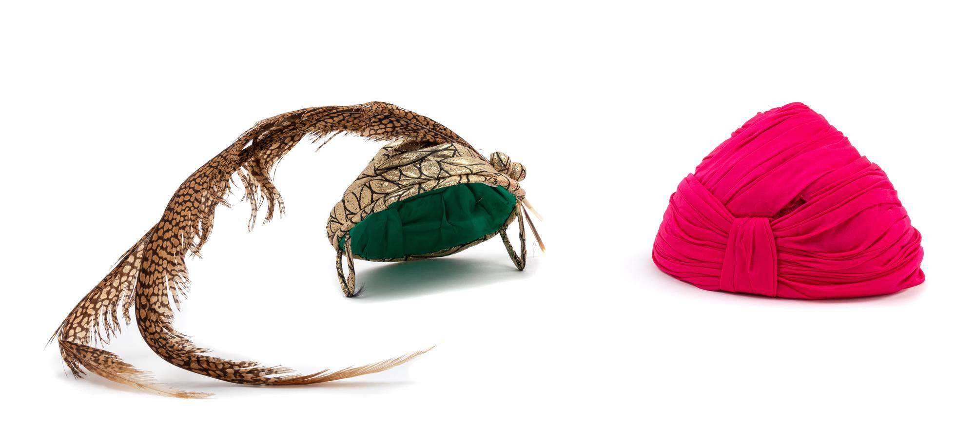 Two Vintage Hats, 1950-60s