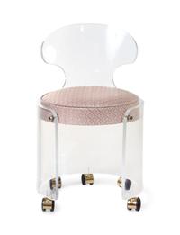 An Acrylic Dressing Chair