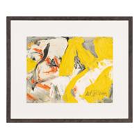 Willem de Kooning (American/Dutch, 1904-1997) — The Man and the Big Blonde, 1982