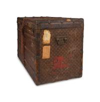Bertha Palmer's Louis Vuitton Trunk, Late 19th Century