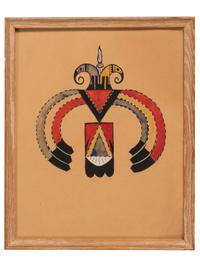 Collection of Framed and Unframed Pueblo Works