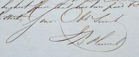 [AUTOGRAPHS]. Signatures of 19th-century American military and political figures.