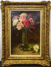 Alfred George Morgan, (British, fl. 1896-1919), Carnations No. 2, 1918