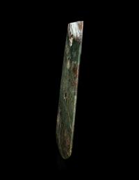 An Archaistic Green Jade Axe