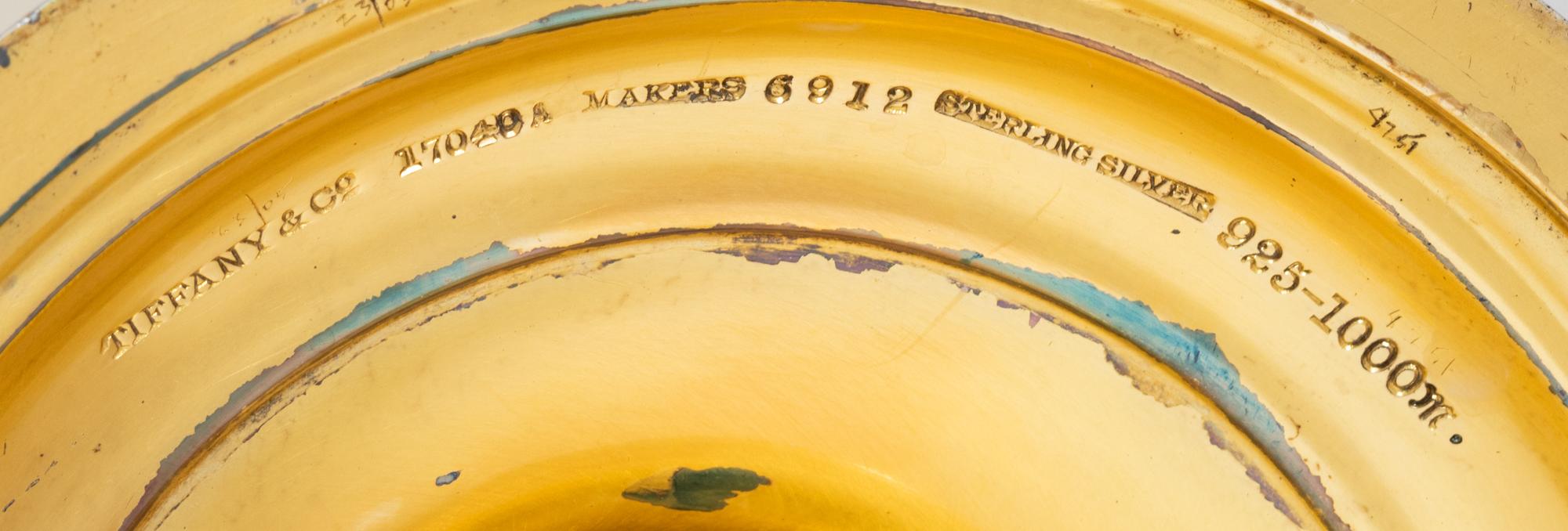 A Tiffany and Co. Silver-Gilt Vase