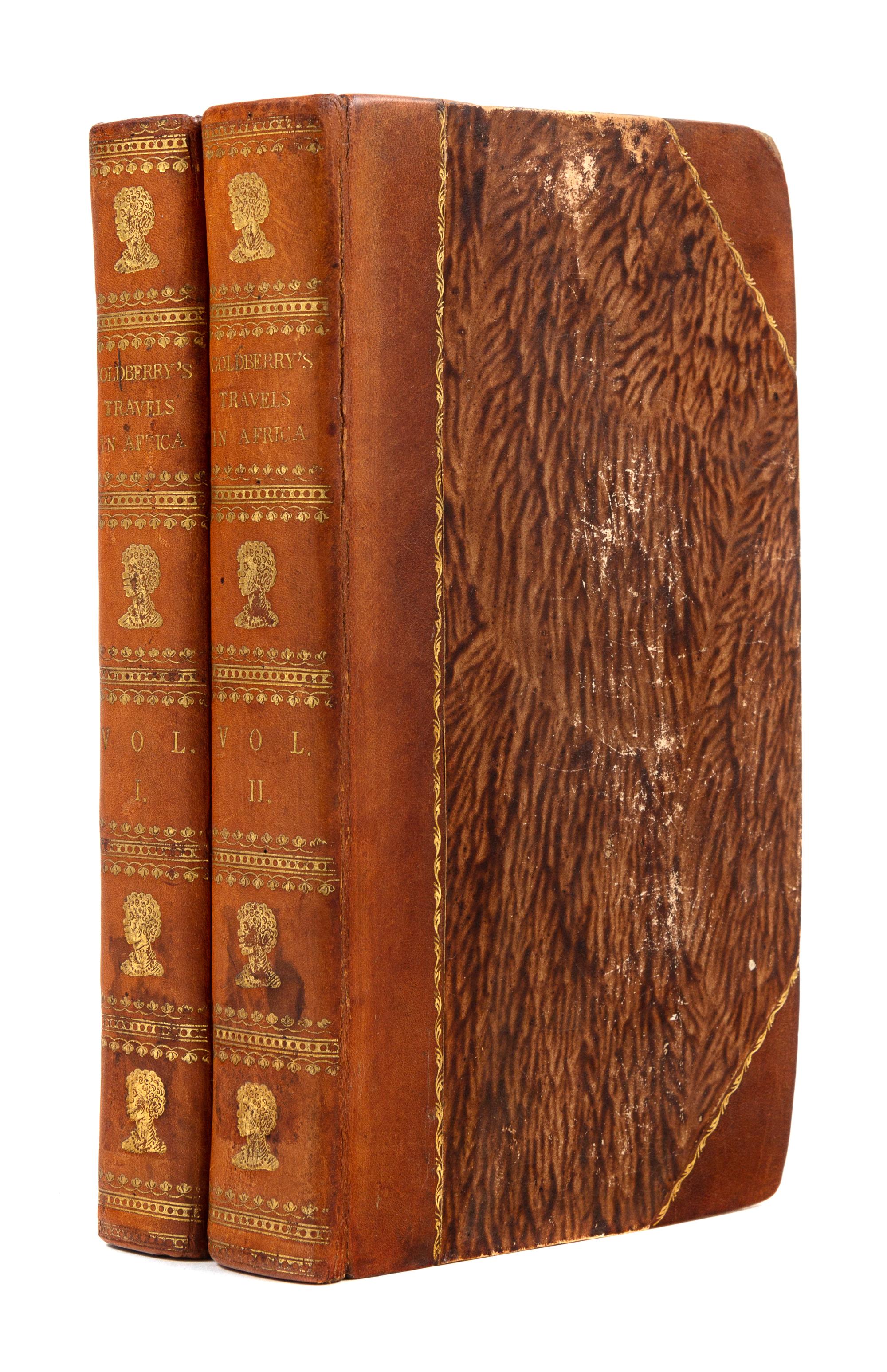 GOLBERRY, Silvester Meinrad Xavier (1742-1822). Travels in Africa. Translated by Francis William Blagdon. London: Printed for M. Jones,