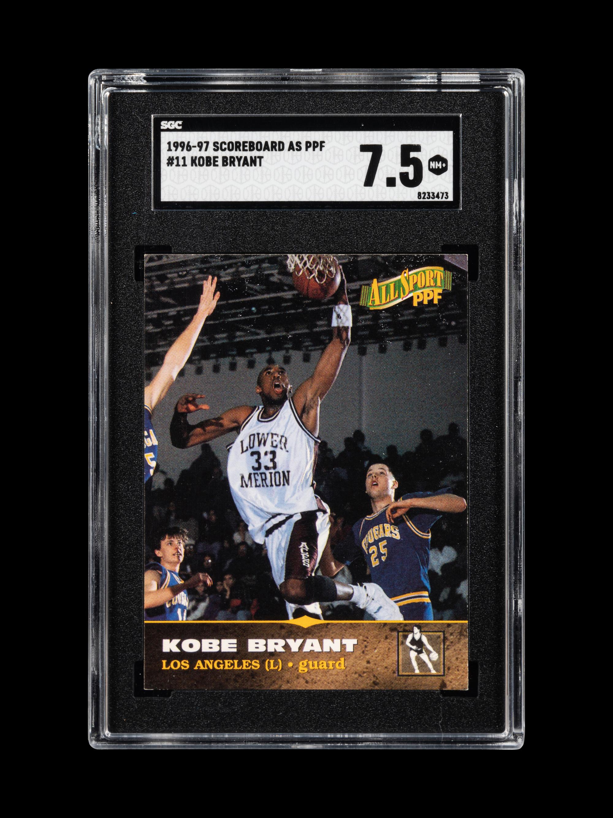 A Group of 1996-97 Score Board Kobe Bryant Rookie Basketball Cards,