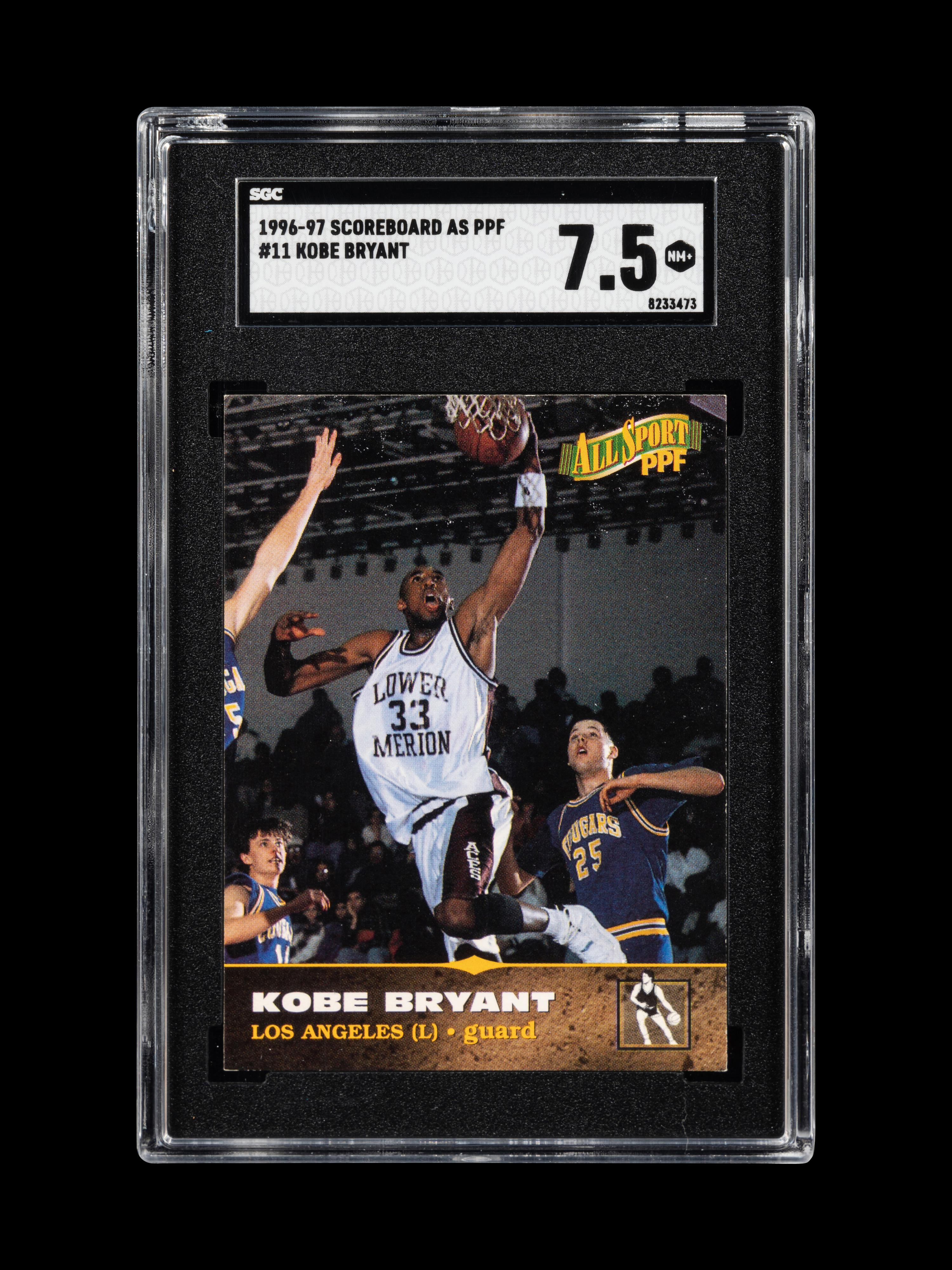 A Group of 1996-97 Score Board Kobe Bryant Rookie Basketball Cards,