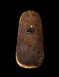 An Oceanic Painted Wood Shield