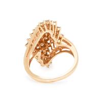 YELLOW GOLD AND DIAMOND RING
