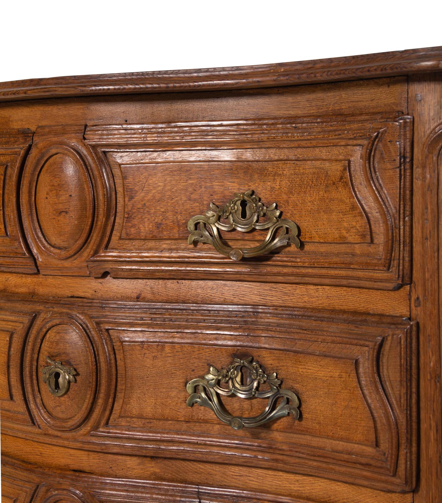 A French Provincial Walnut Commode