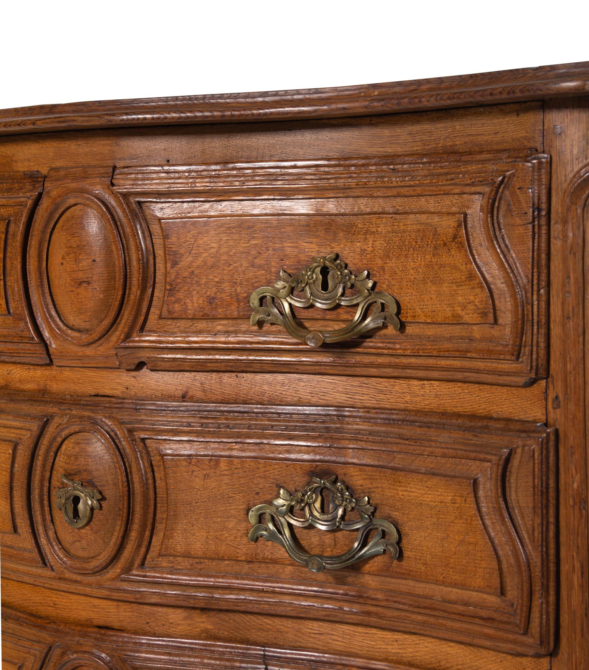 A French Provincial Walnut Commode