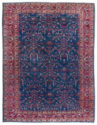 A Kirman Wool Rug 14 feet 6 inches x 9 feet 2 inches. — FIRST HALF 20TH CENTURY