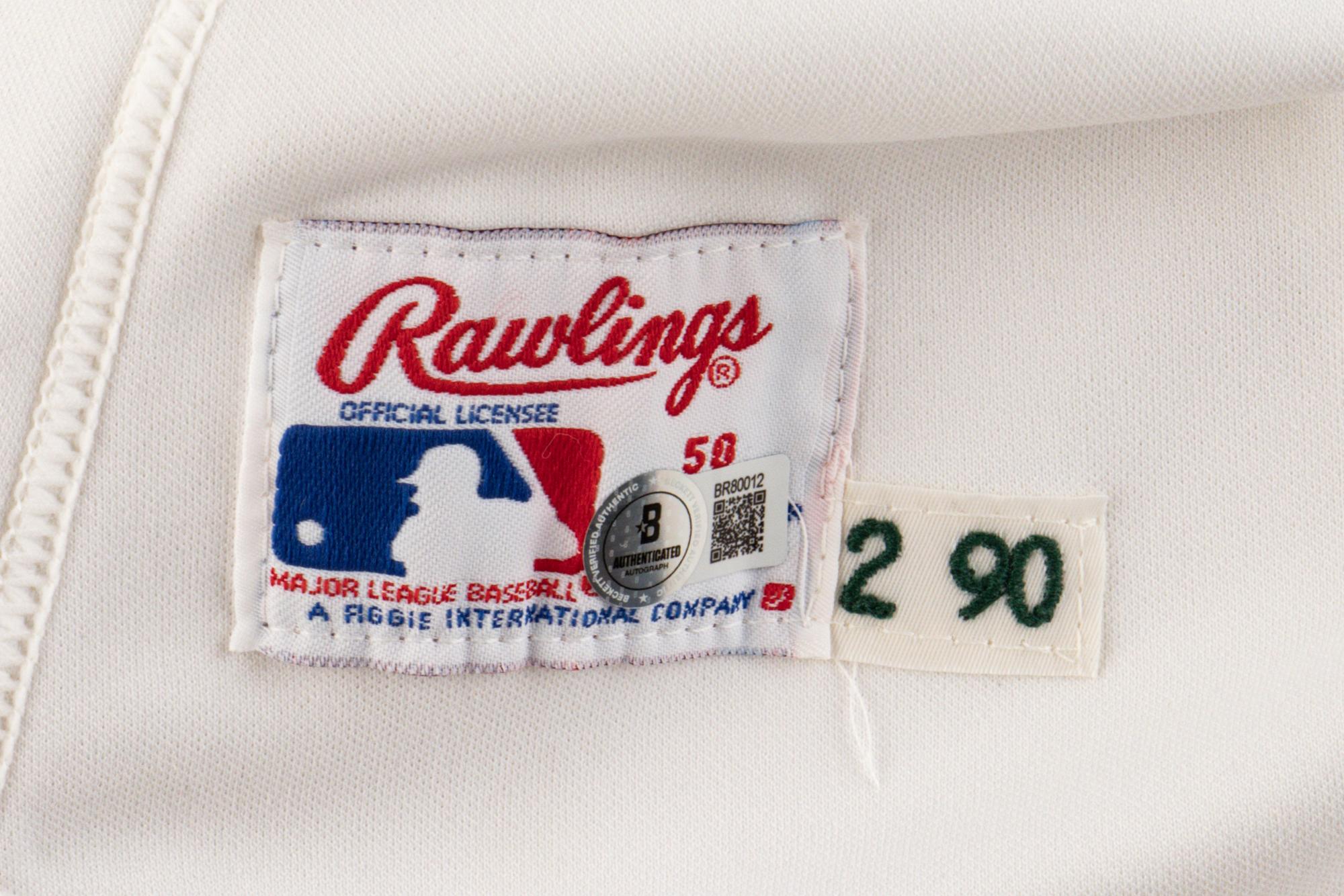 A Group of Signed Autograph Major League Baseball Jerseys (Beckett Authentication Services)