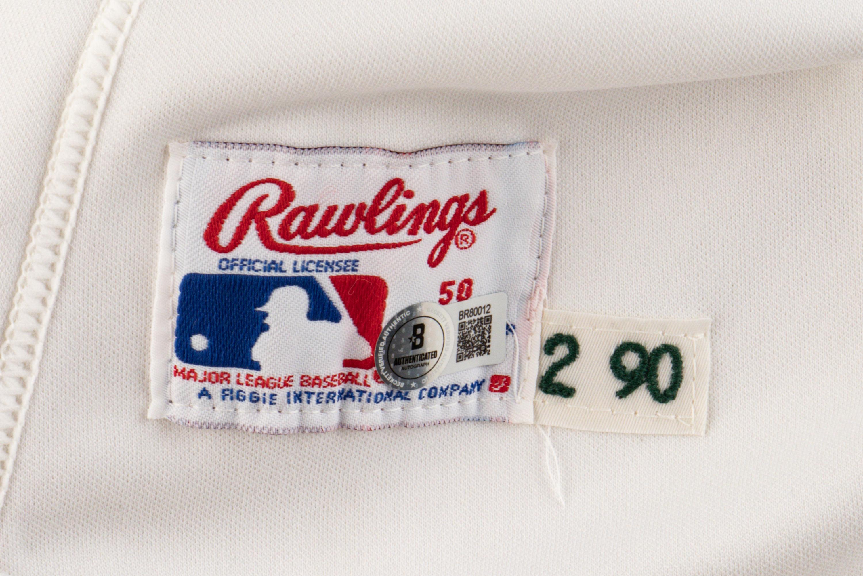 A Group of Signed Autograph Major League Baseball Jerseys (Beckett Authentication Services)