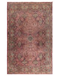 A Kirman Wool Rug