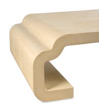 A Celerie Kemble-Designed Faux Shagreen Low Table