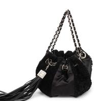 CHANEL, DRAWSTRING POUCH EVENING BAG